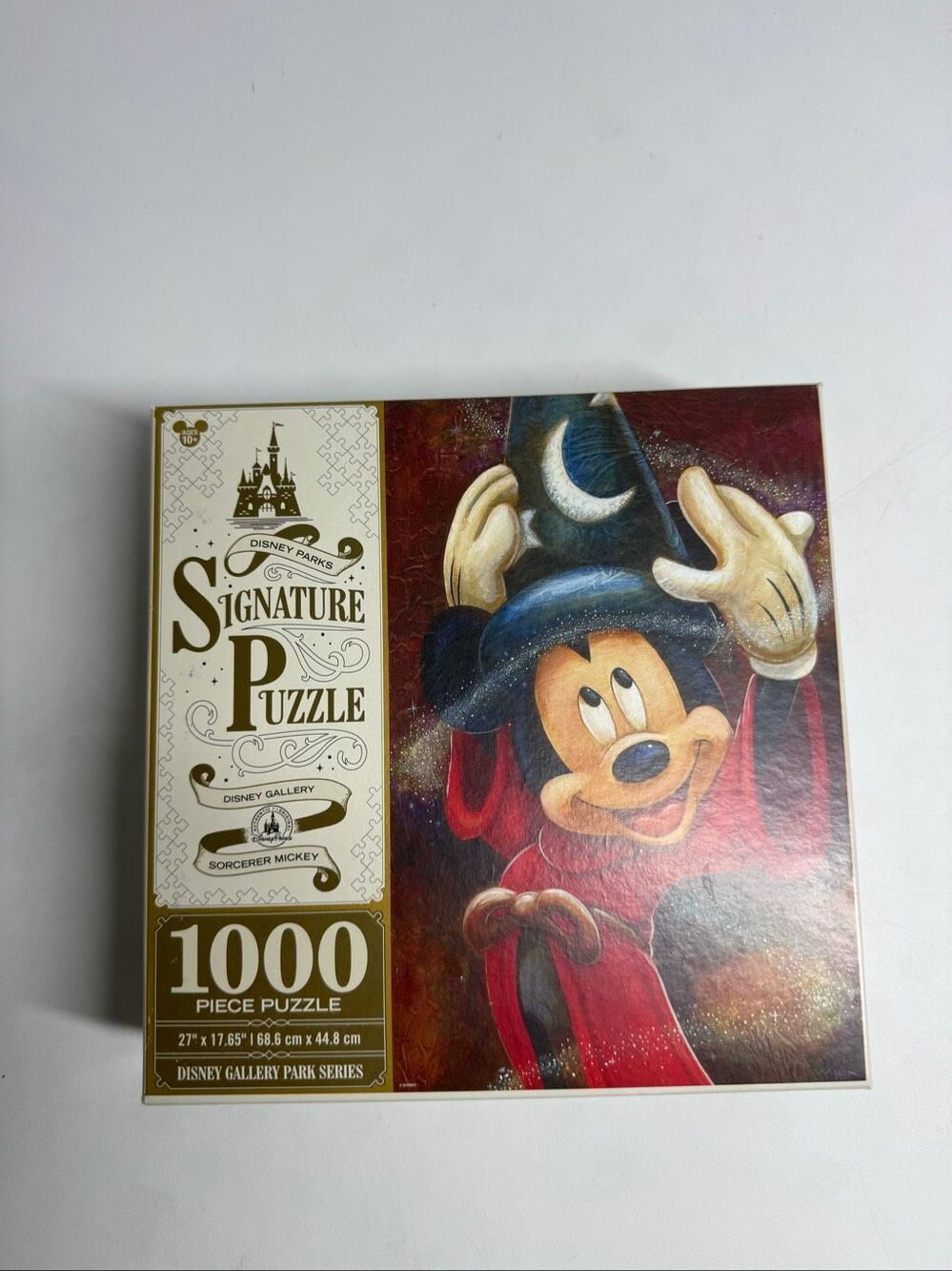 Rare Limited Edition Disney Parks Signature Puzzle Sorcerer Mickey 1000 Piece